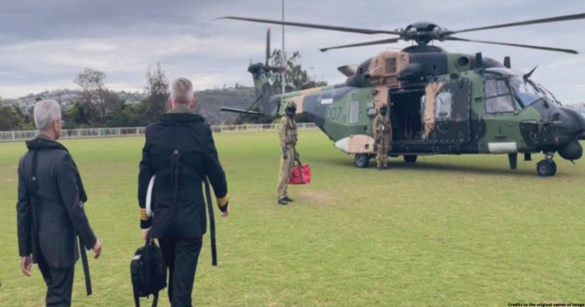 EAM Jaishankar spends 'instructive morning' with Australian Armed Forces